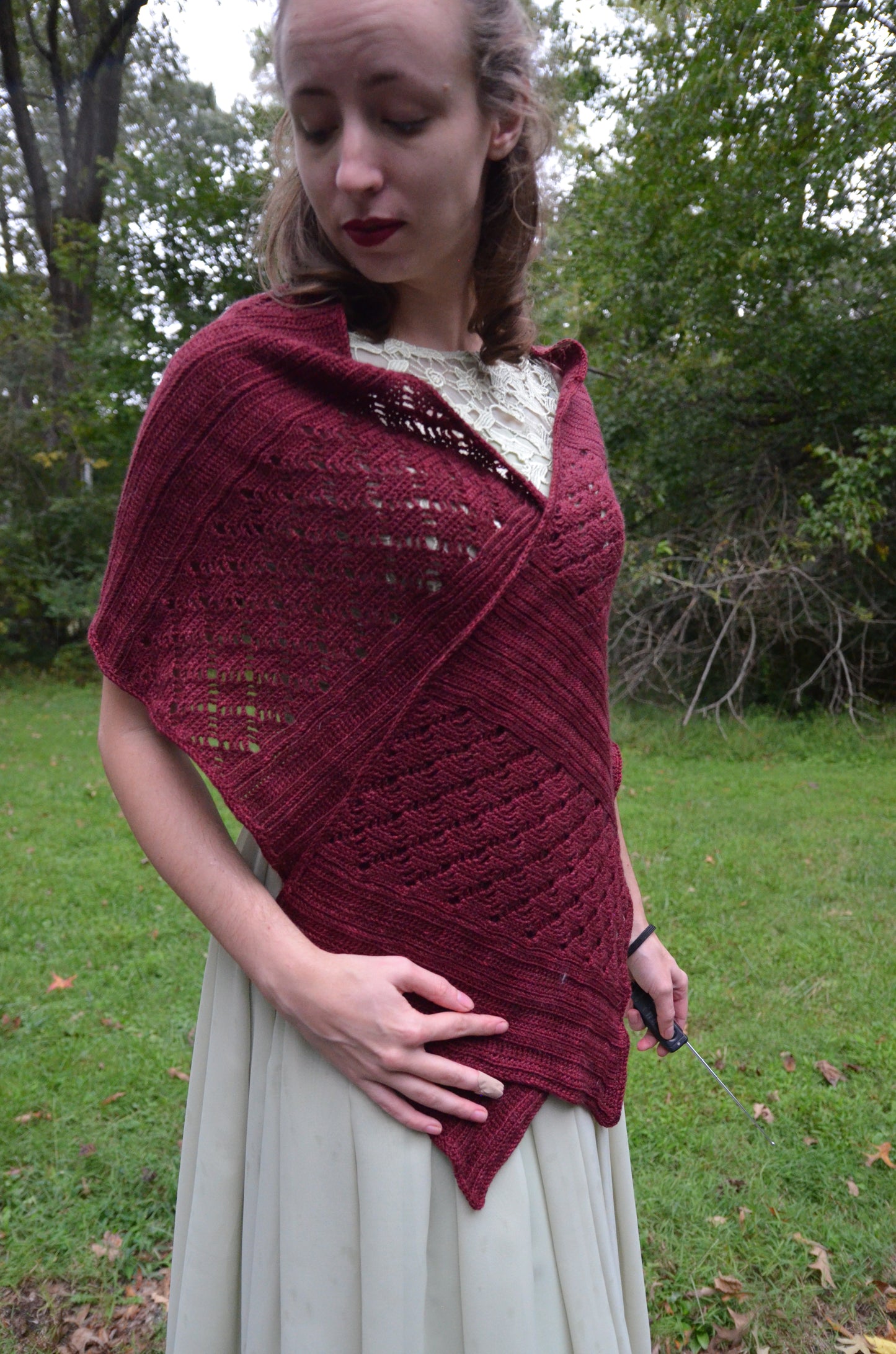 Sample - Wrought Iron Wrap (Wool)