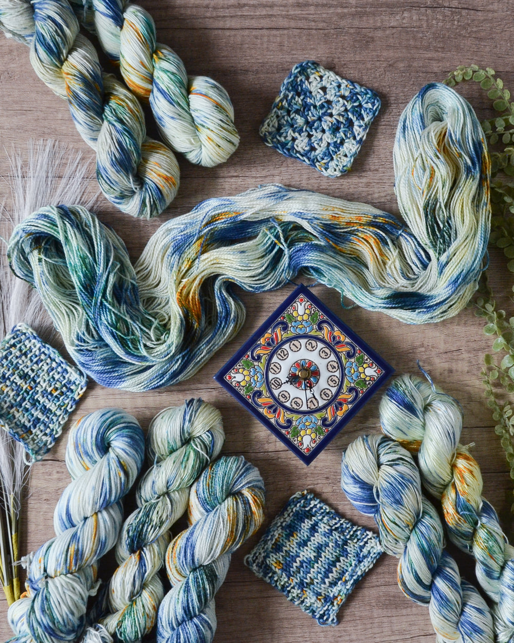 September Yarn - "Azulejos"