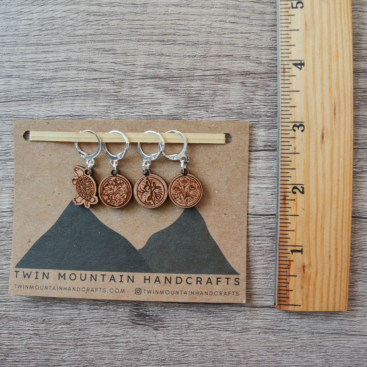 Wood Stitch Markers