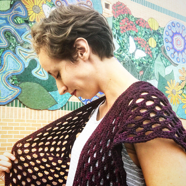 Sample - Honeycomb Cardi