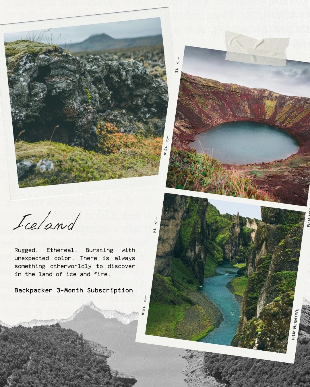 Backpacker Club - 3-Month Subscription - Iceland