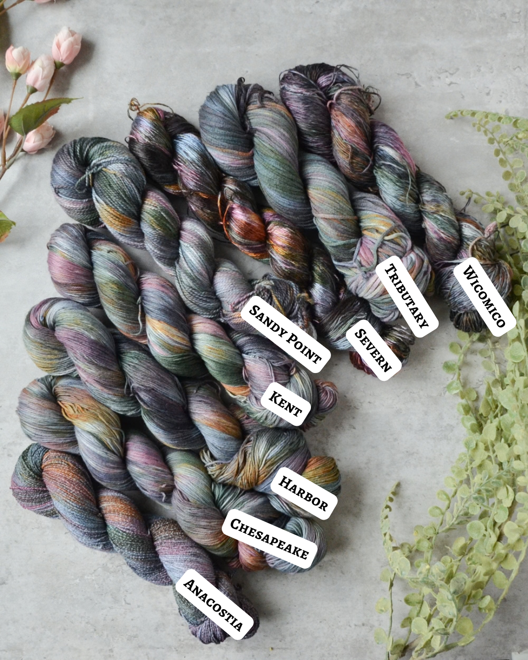 October Yarn - "Neuschwanstein"