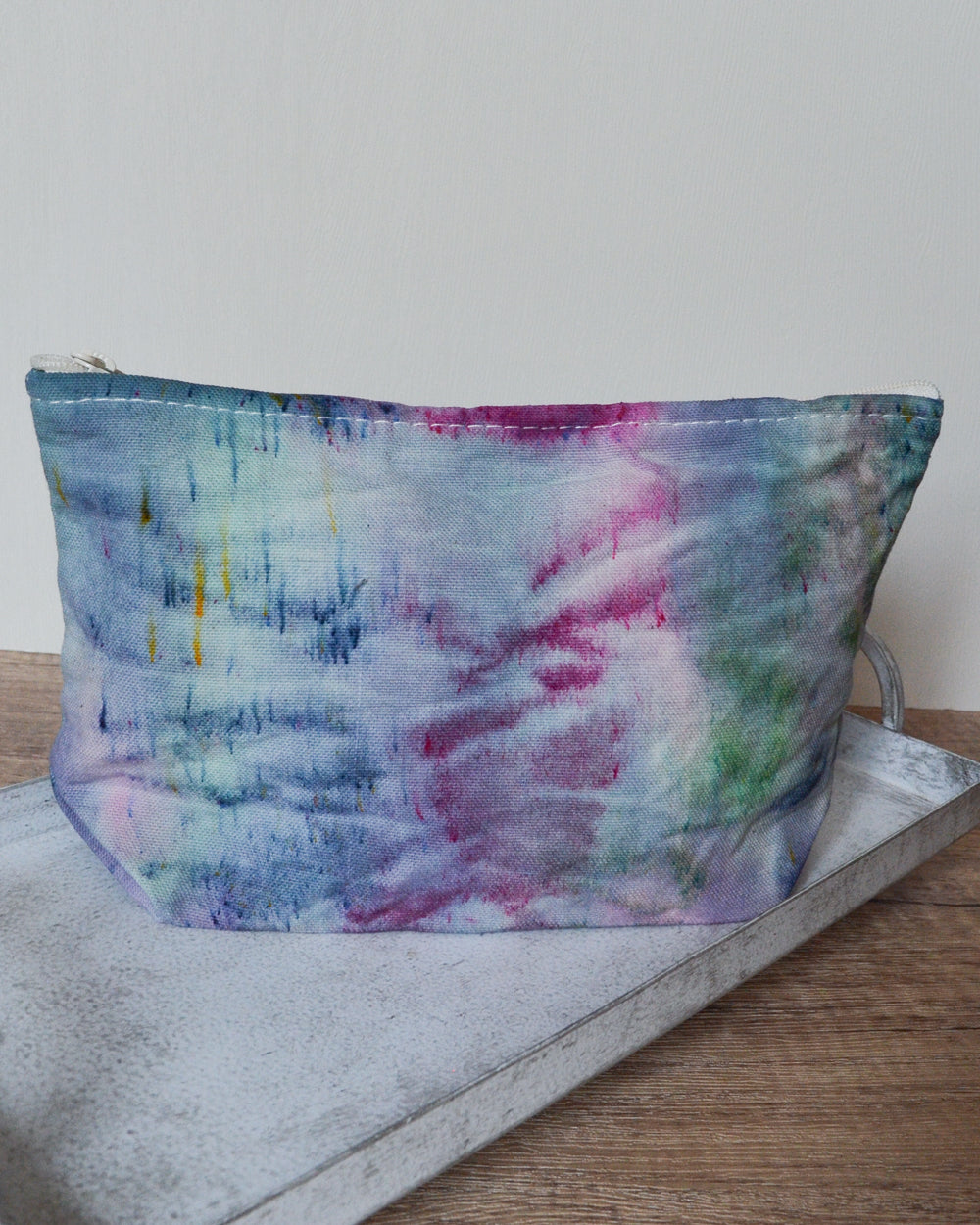 Tie-Dye Zip Project Bag