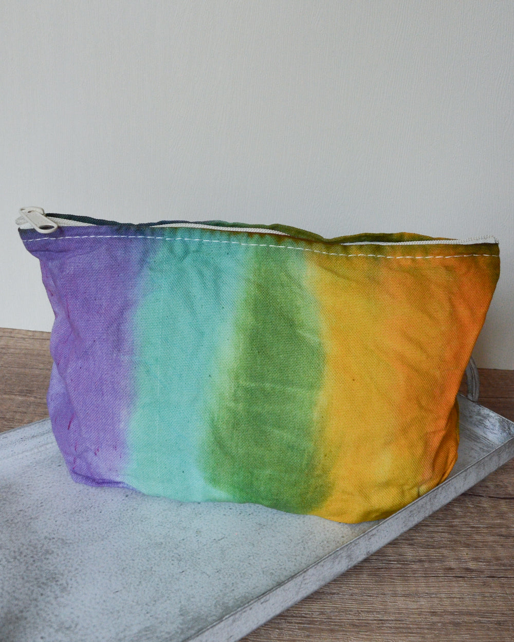 Tie-Dye Zip Project Bag