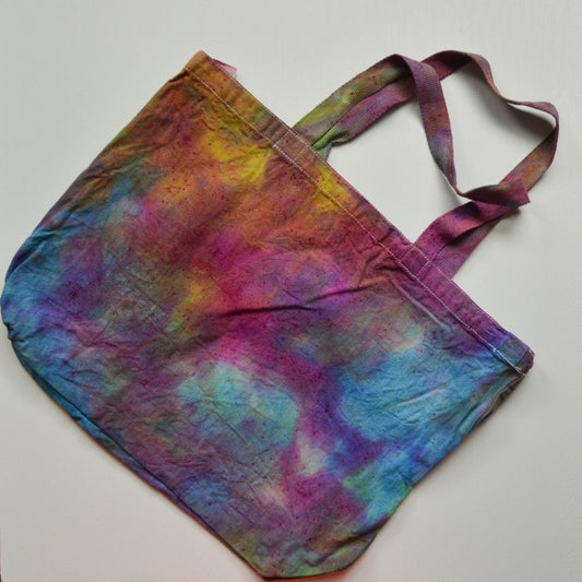 Large Tie-Dye Book Tote - Recycled Cotton