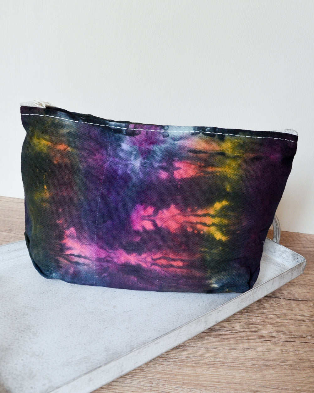 Tie-Dye Zip Project Bag