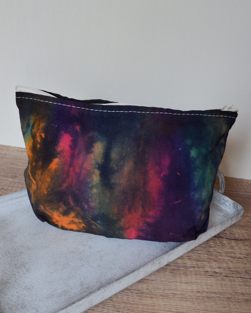 Tie-Dye Zip Project Bag