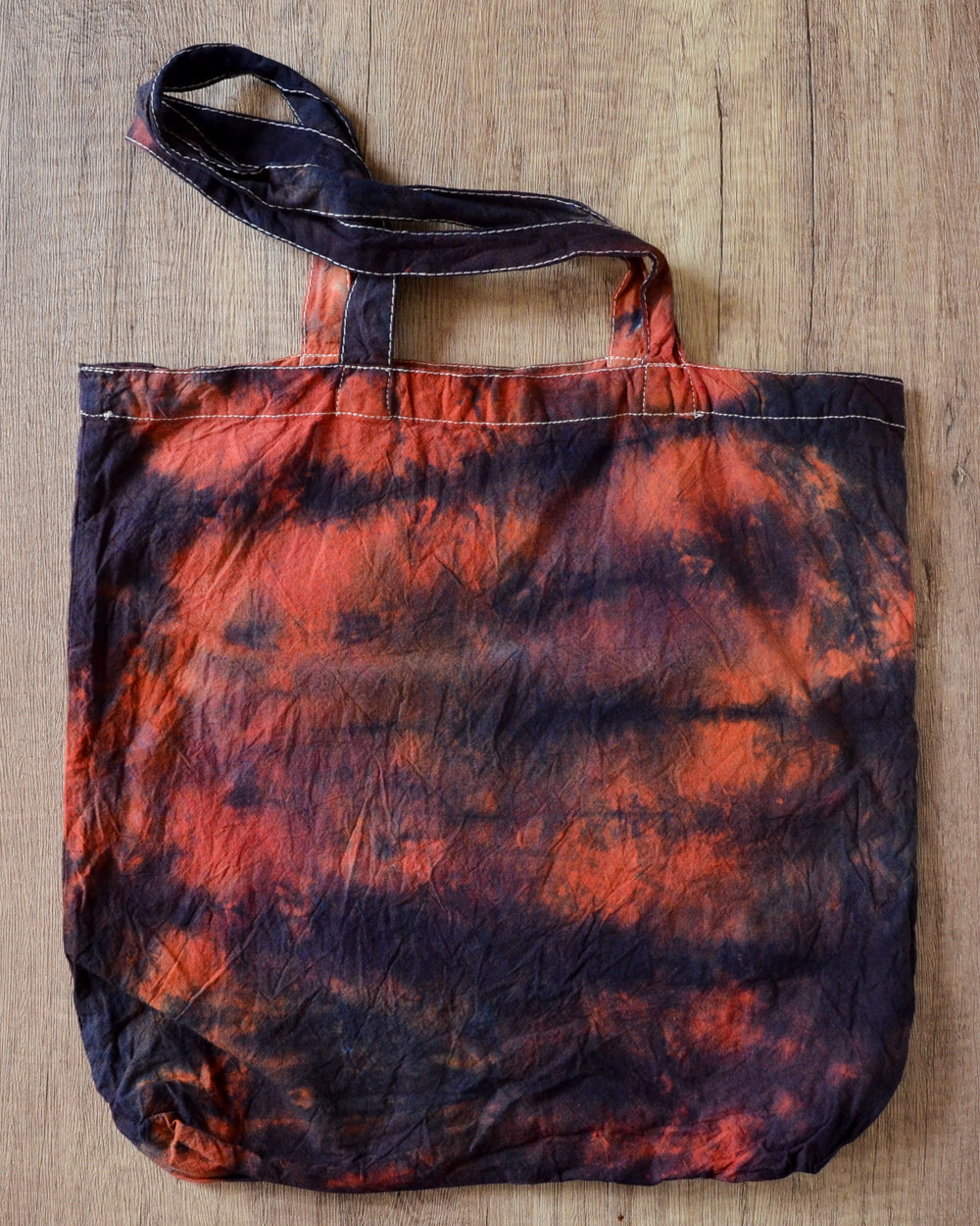 Small Tie-Dye Book Tote - Recycled Cotton