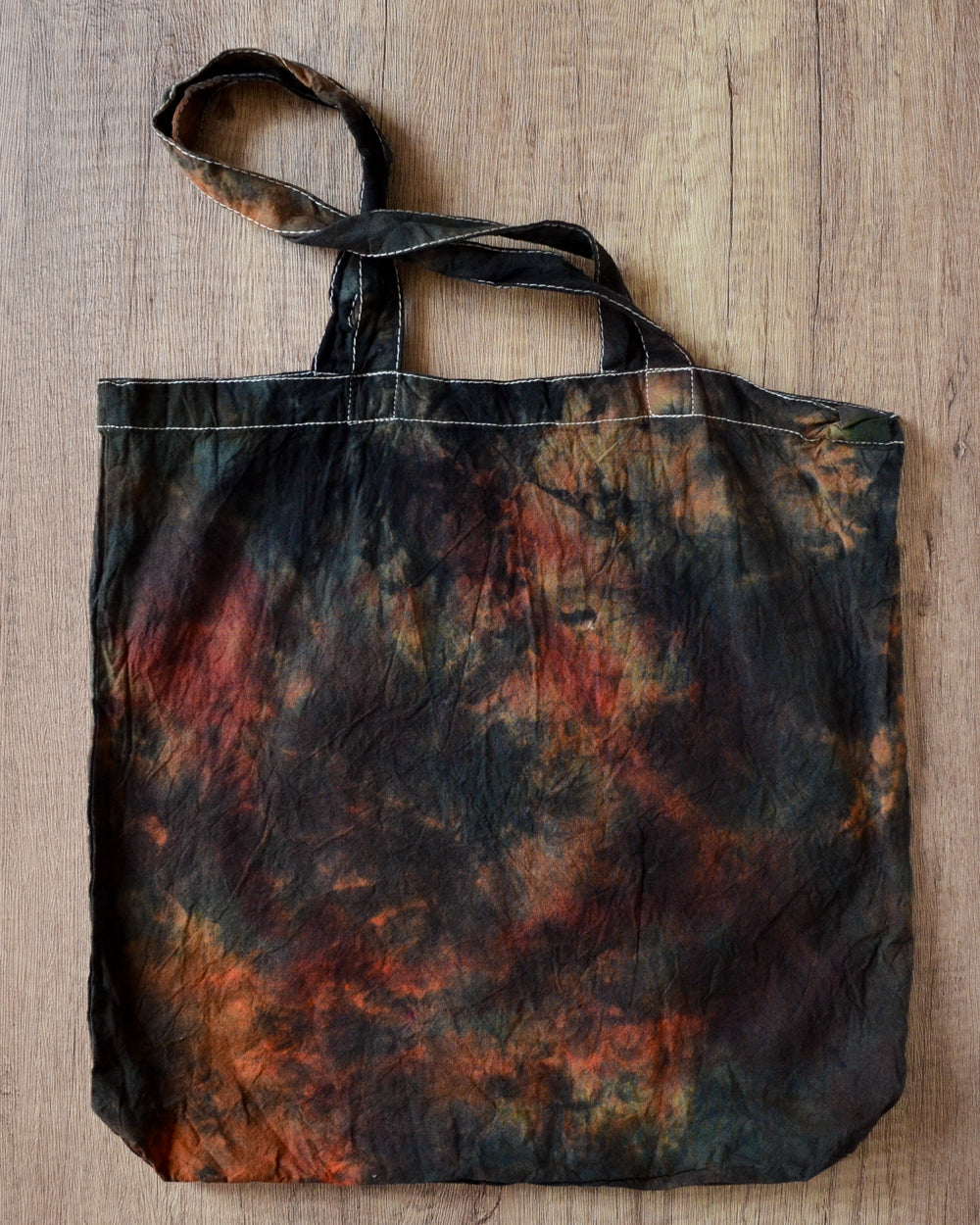 Small Tie-Dye Book Tote - Recycled Cotton