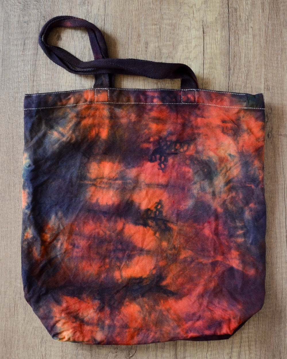 Medium Tie-Dye Book Tote - Organic Cotton
