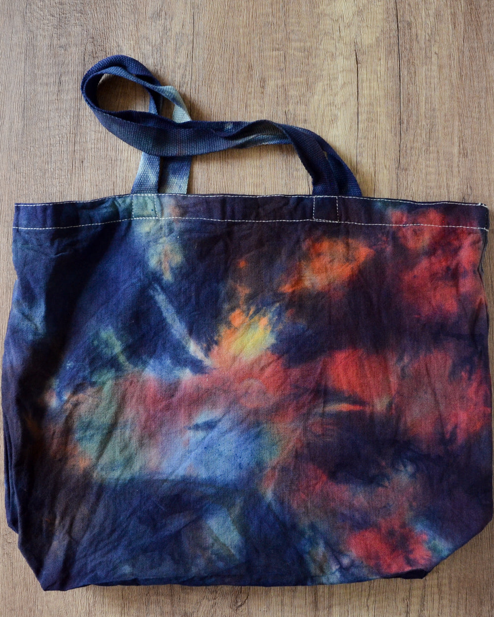 Large Tie-Dye Book Tote - Recycled Cotton