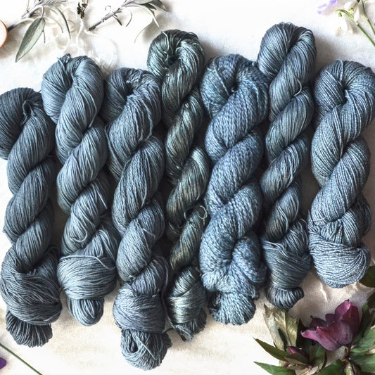 Blue Hubbard - Dyed to Order